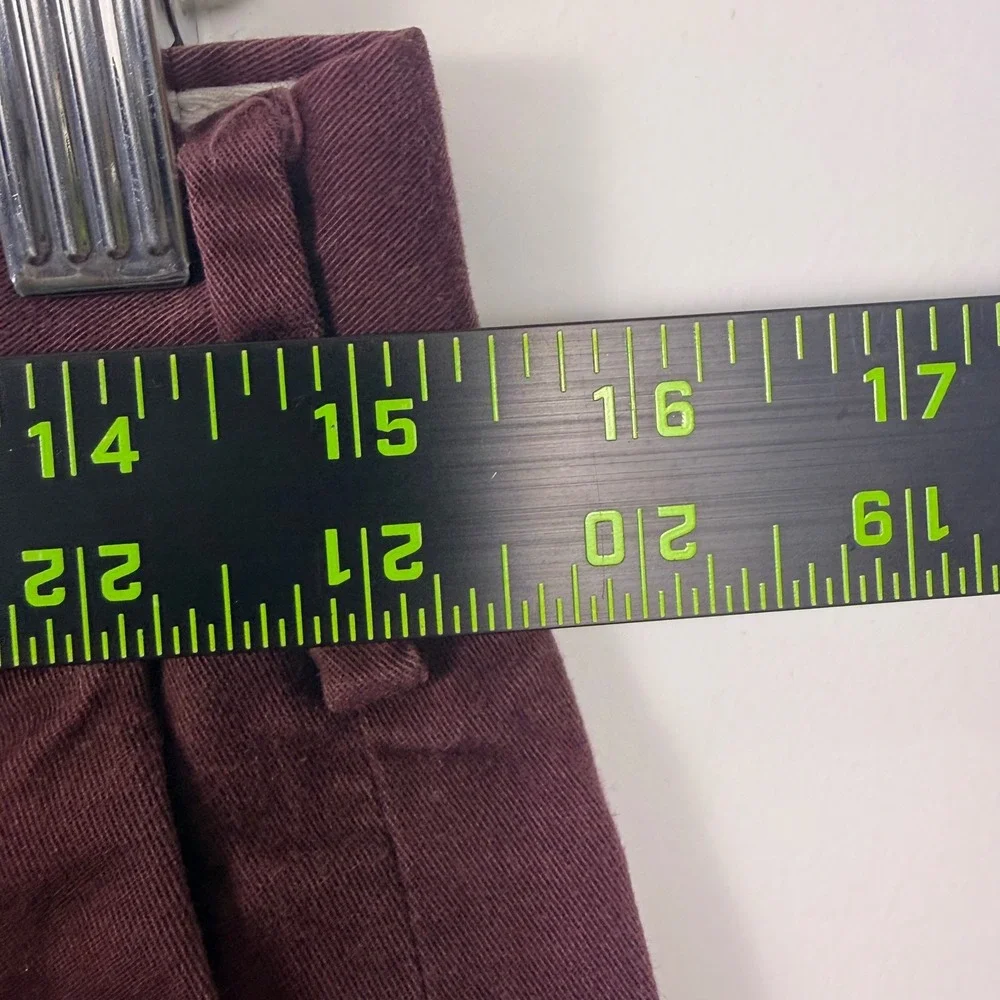 Polo Ralph Lauren Chino Pants Men 30/30 Burgundy Maroon Stretch Classic Fit Prep